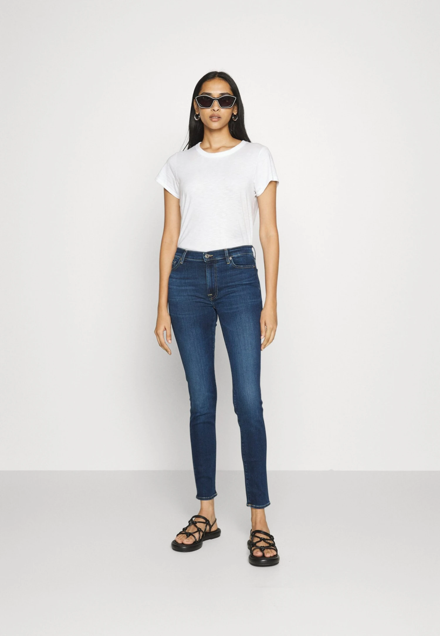 7 For All Mankind Sliillopu - Jeans Skinny - Dark Blue 2 7 For All Mankind Sliillopu - Jeans Skinny - Dark Blue – Image 2