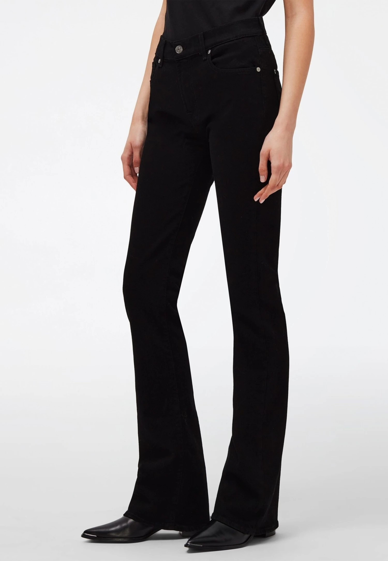 7 For All Mankind Bootcut Fit - Jean Flare - Black 5 7 For All Mankind Bootcut Fit - Jean Flare - Black – Image 5