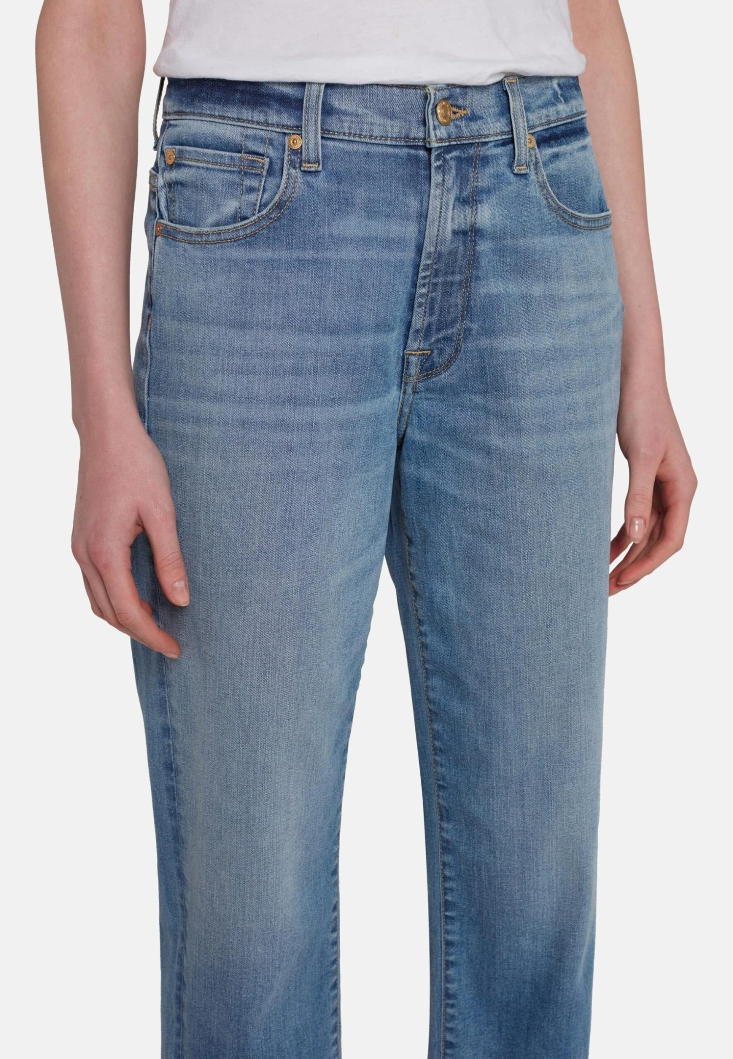7 For All Mankind The Modern - Jean Droit - Light Blue 4 7 For All Mankind The Modern - Jean Droit - Light Blue – Image 4