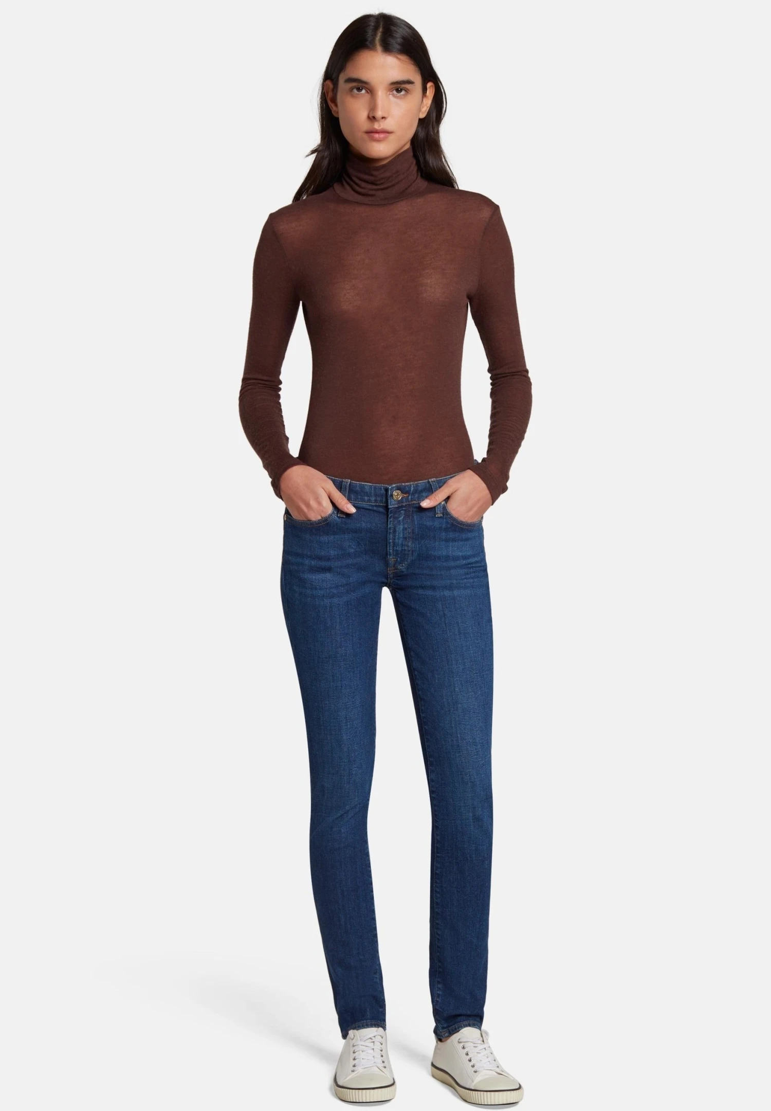 7 For All Mankind Pyper - Jeans Skinny - Dark Blue 2 7 For All Mankind Pyper - Jeans Skinny - Dark Blue – Image 2