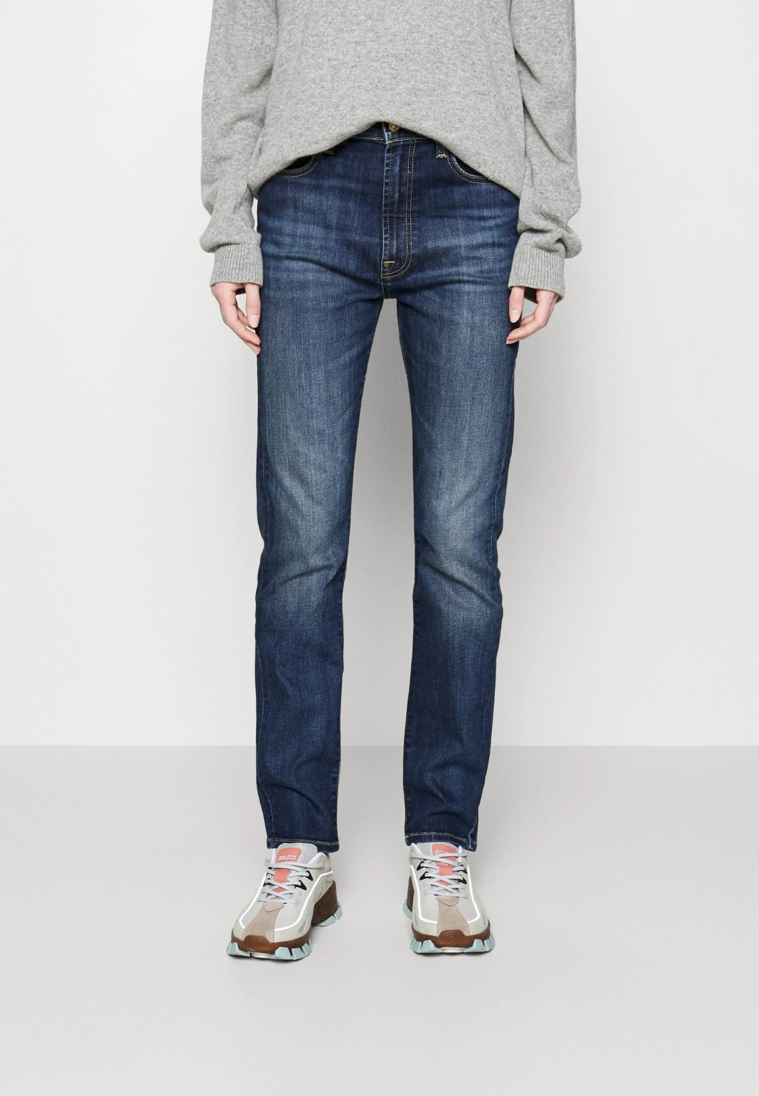 7 For All Mankind Easy Nolita - Jean Slim - Dark Blue 1 7 For All Mankind Easy Nolita - Jean Slim - Dark Blue