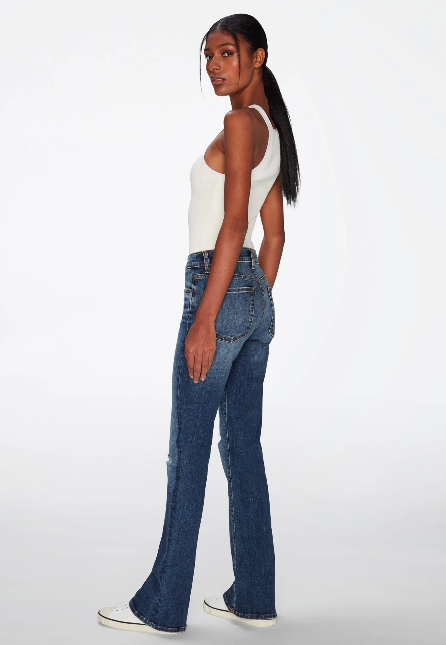 7 For All Mankind Tailorless - Jean Bootcut - Dark Blue 3 7 For All Mankind Tailorless - Jean Bootcut - Dark Blue – Image 3