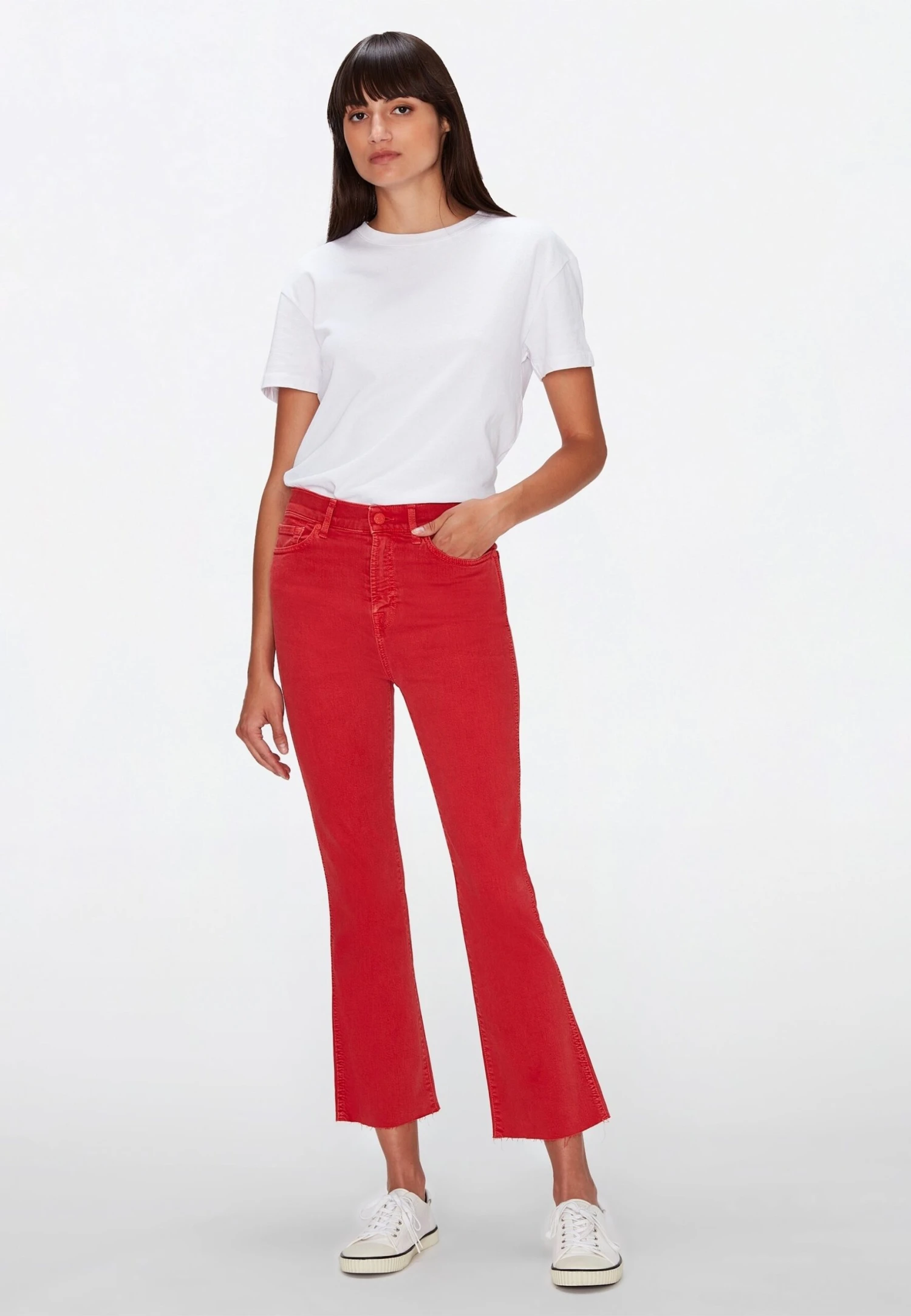 7 For All Mankind Jean Bootcut - Red 2 7 For All Mankind Jean Bootcut - Red – Image 2