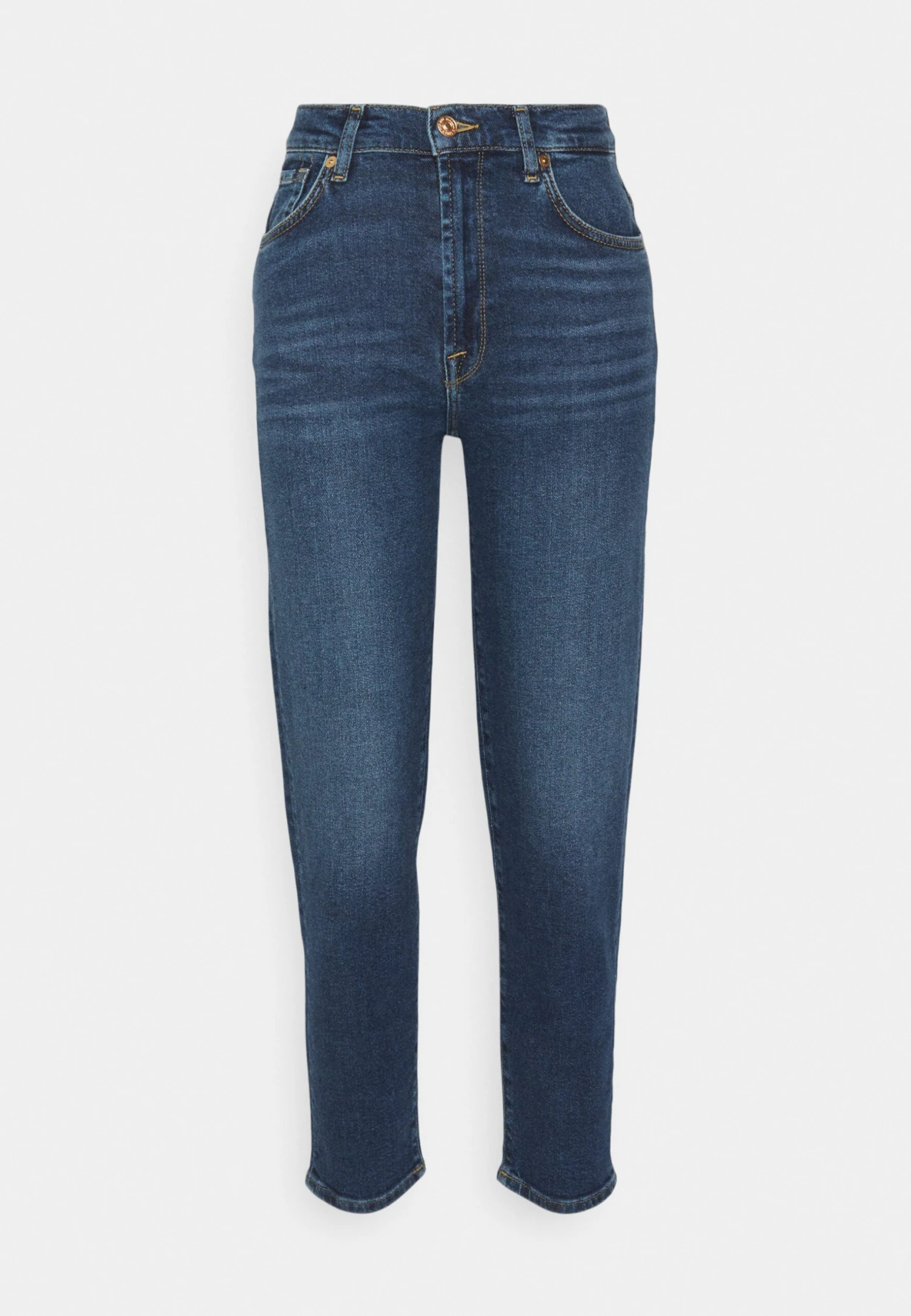 7 For All Mankind Malia Luxe Vintage Deep Soul - Jeans Fuselé - Dark Blue 5 7 For All Mankind Malia Luxe Vintage Deep Soul - Jeans Fuselé - Dark Blue – Image 5