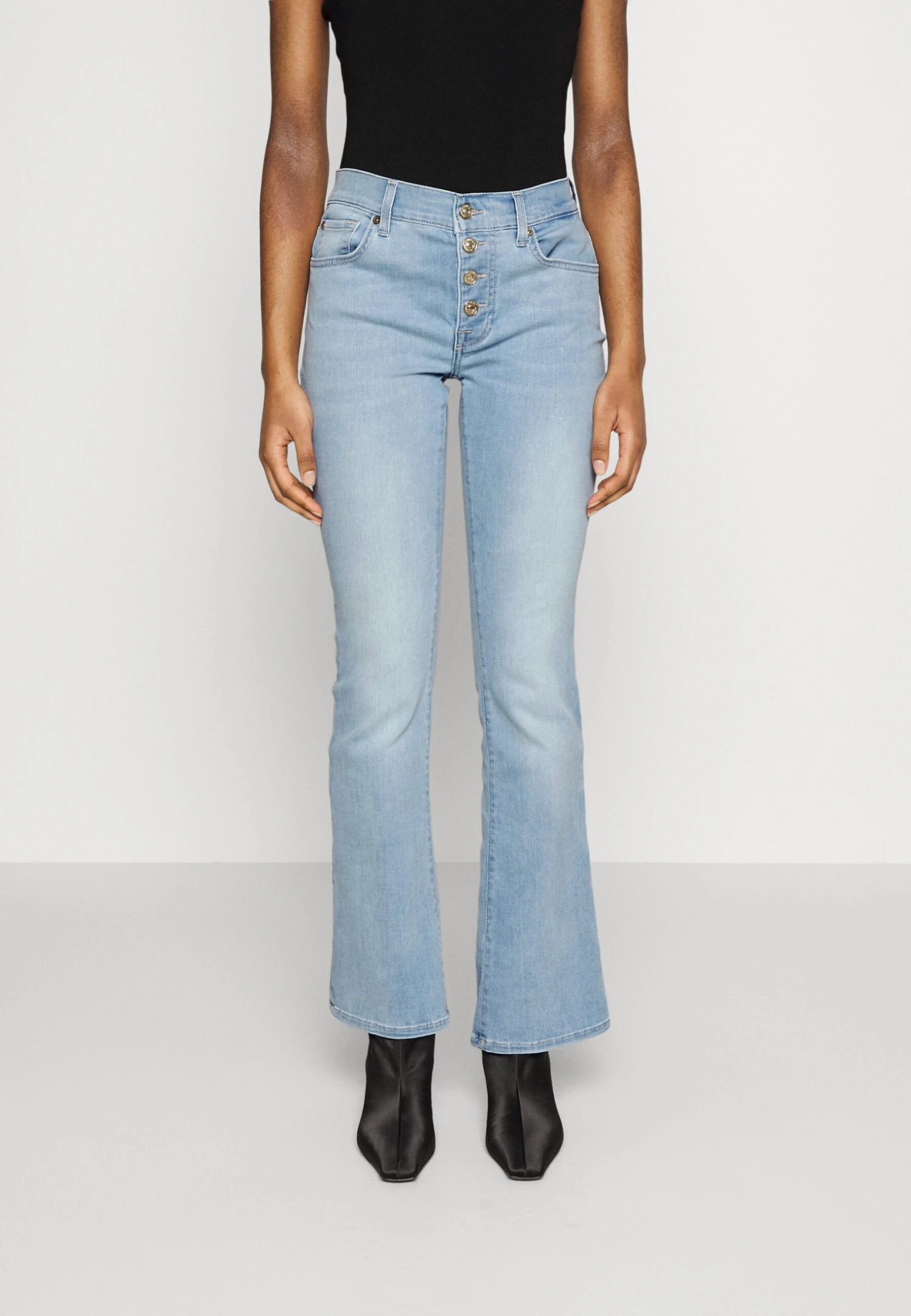 7 For All Mankind Bootcut Tailorless Baiecomir - Jean Bootcut - Light Blue 1 7 For All Mankind Bootcut Tailorless Baiecomir - Jean Bootcut - Light Blue