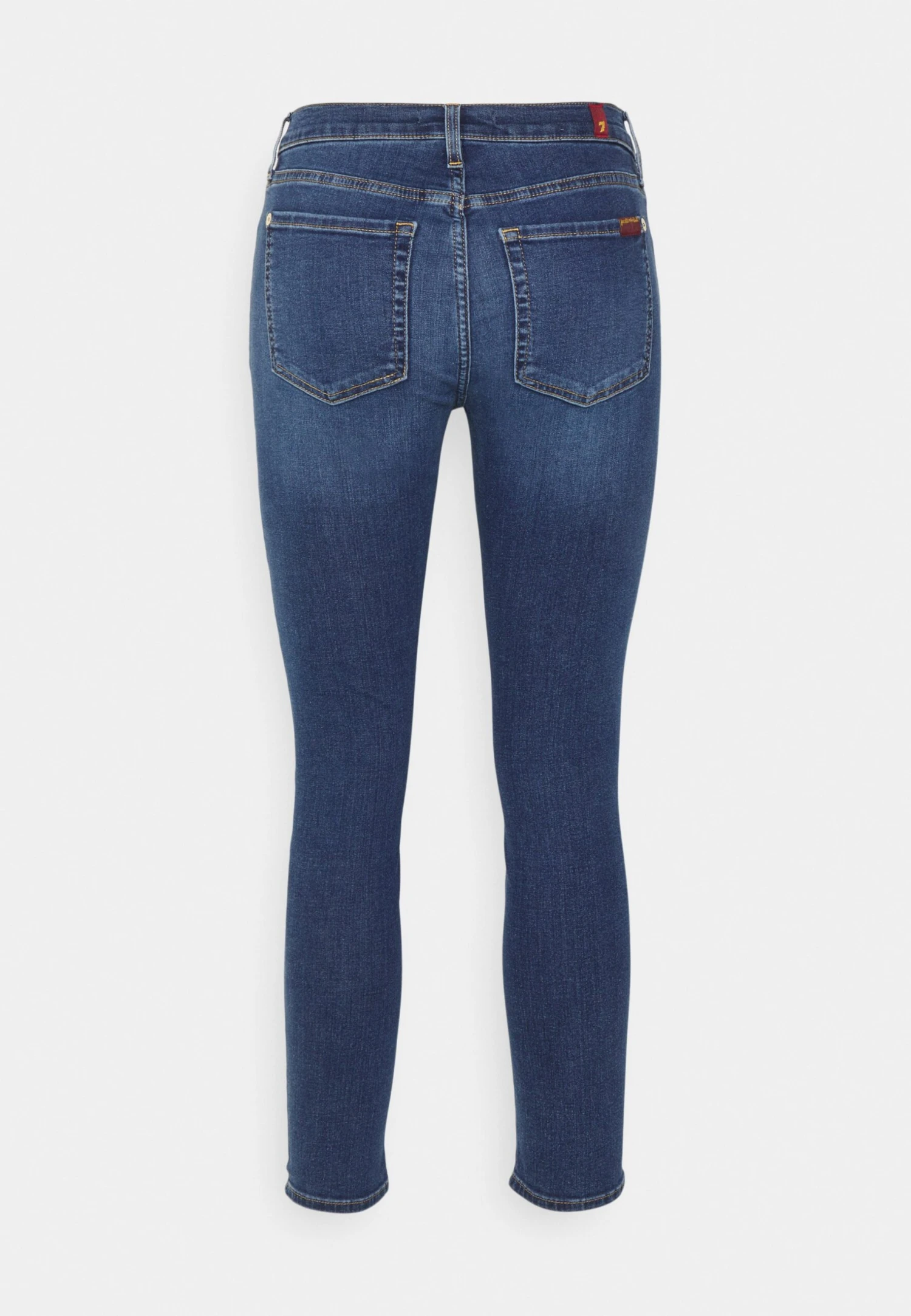 7 For All Mankind The Ankle Bair Eco Duchess - Jeans Skinny - Mid Blue 2 7 For All Mankind The Ankle Bair Eco Duchess - Jeans Skinny - Mid Blue – Image 2