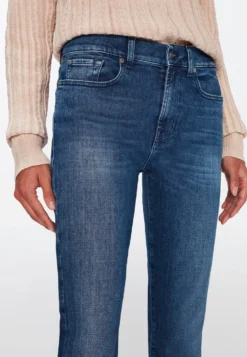 7 For All Mankind Boyfriend - Jean Droit - Mid Blue -7 For All Mankind f370ba5f674040cd801472e49b21df86 scaled