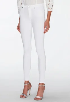 7 For All Mankind Skinny Fit - Jeans Skinny - White