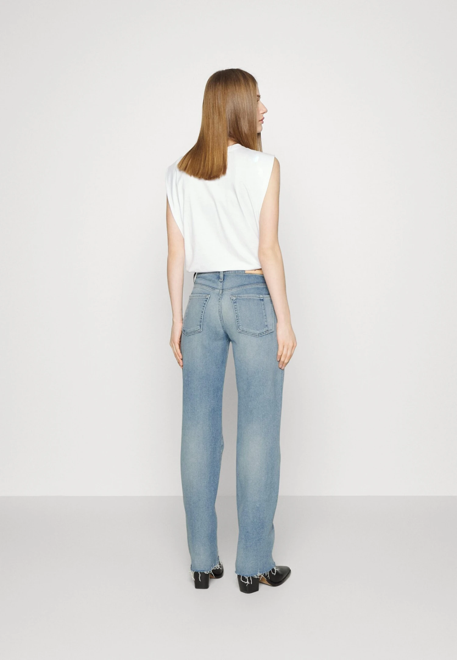 7 For All Mankind Ellie - Jean Droit - Light Blue 3 7 For All Mankind Ellie - Jean Droit - Light Blue – Image 3