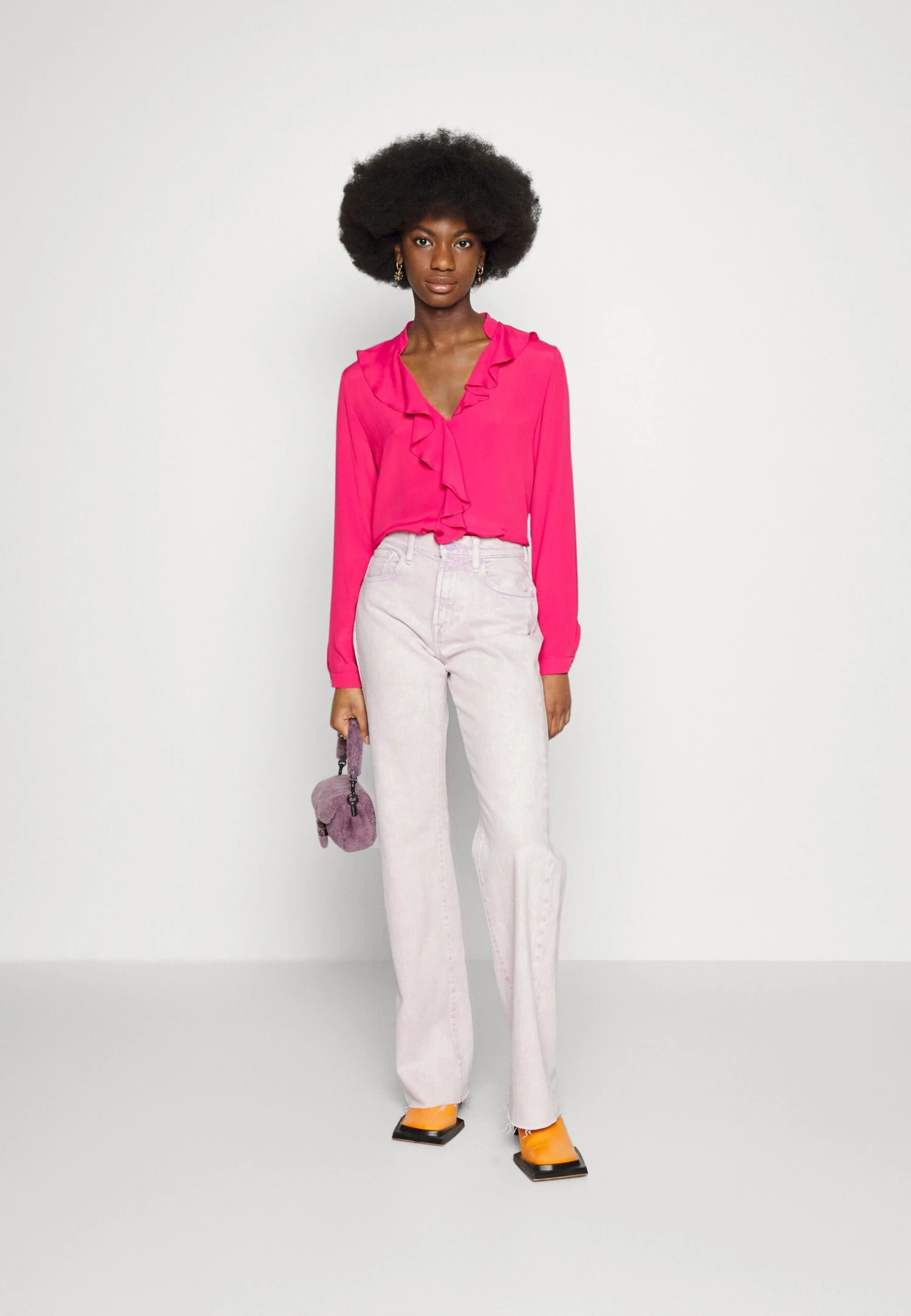 7 For All Mankind Tess Trouser Mankind - Pantalon Classique - Pink 2 7 For All Mankind Tess Trouser Mankind - Pantalon Classique - Pink – Image 2