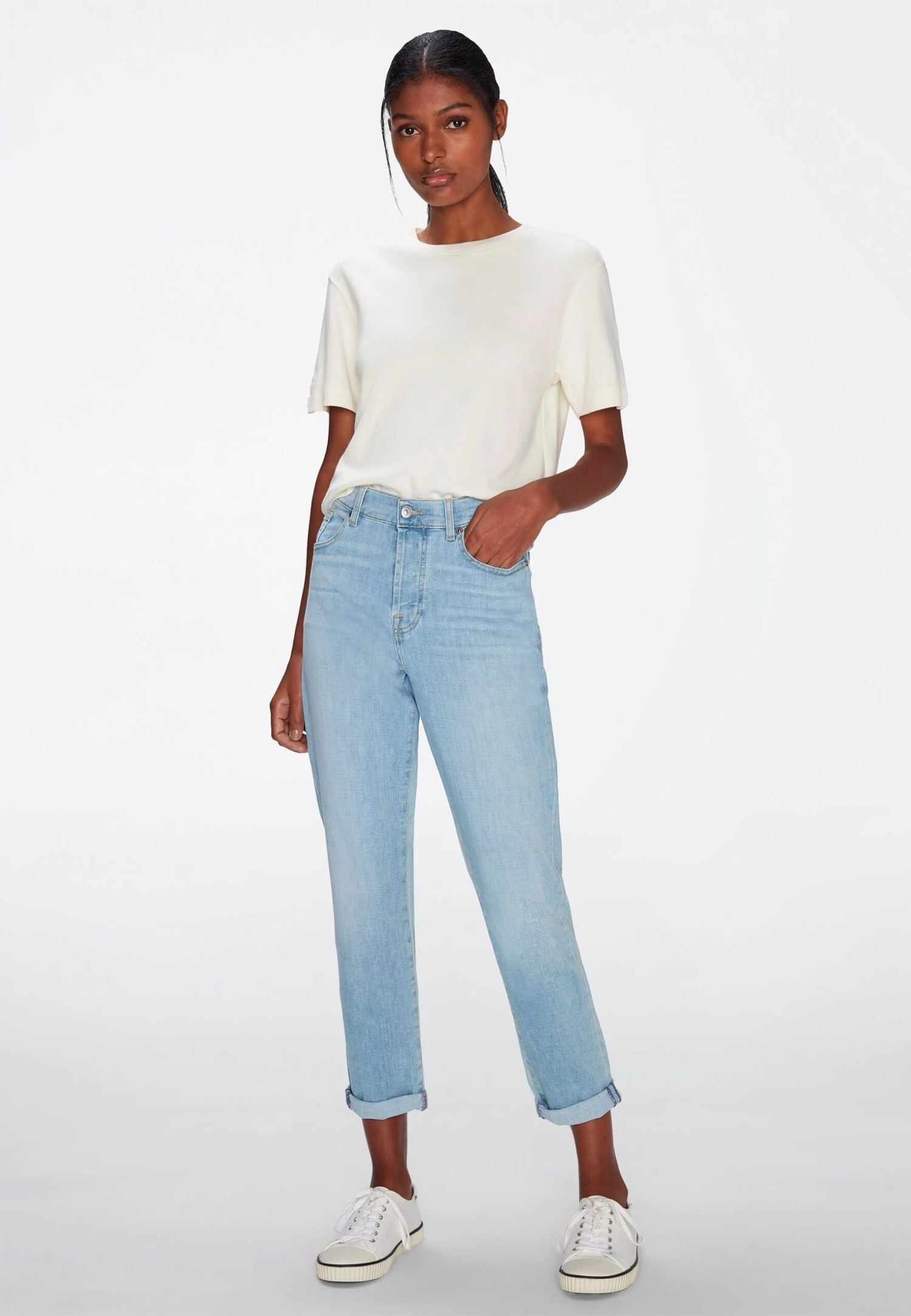 7 For All Mankind Josefina - Jean Slim - Light Blue 5 7 For All Mankind Josefina - Jean Slim - Light Blue – Image 5