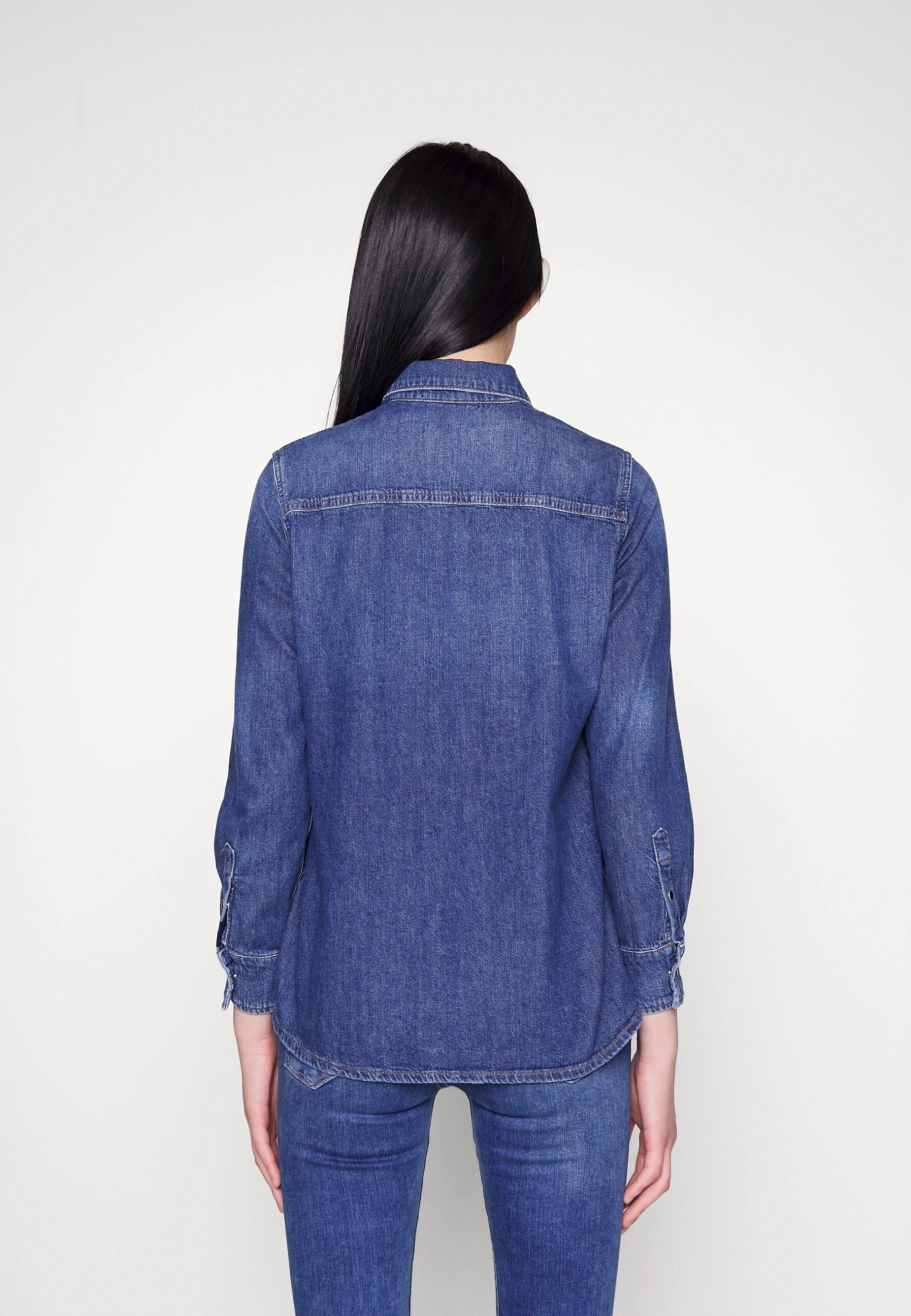 7 For All Mankind Emilia Shirt Resolution - Chemisier - Dark Blue 3 7 For All Mankind Emilia Shirt Resolution - Chemisier - Dark Blue – Image 3