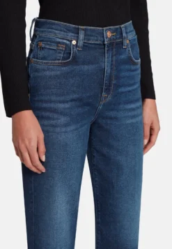 7 For All Mankind Cropped Alexa - Jean Flare - Dark Blue -7 For All Mankind facf281f766840d3b07b815932fbae2c scaled