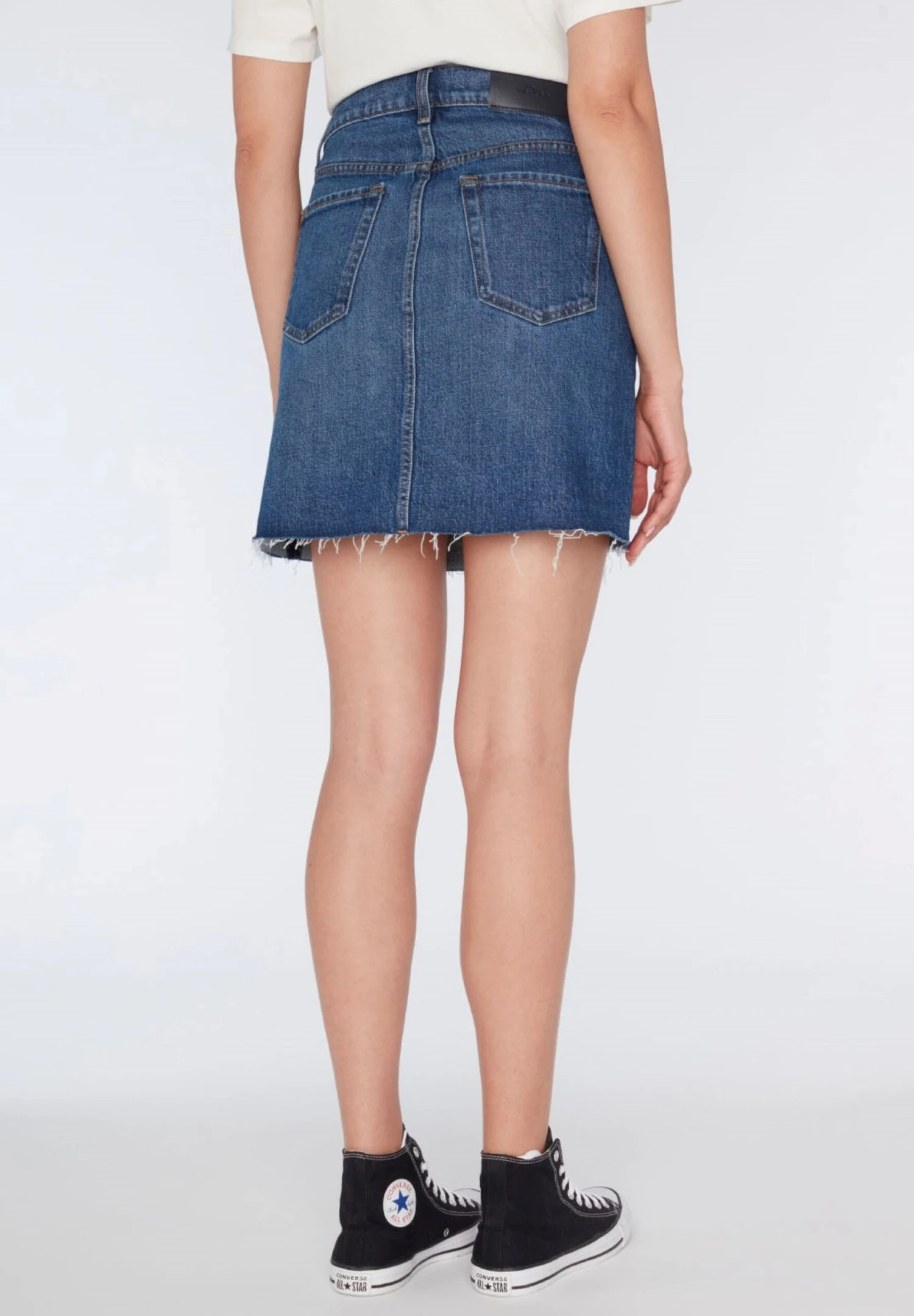 7 For All Mankind Hype - Minijupe - Dark Blue 1 7 For All Mankind Hype - Minijupe - Dark Blue