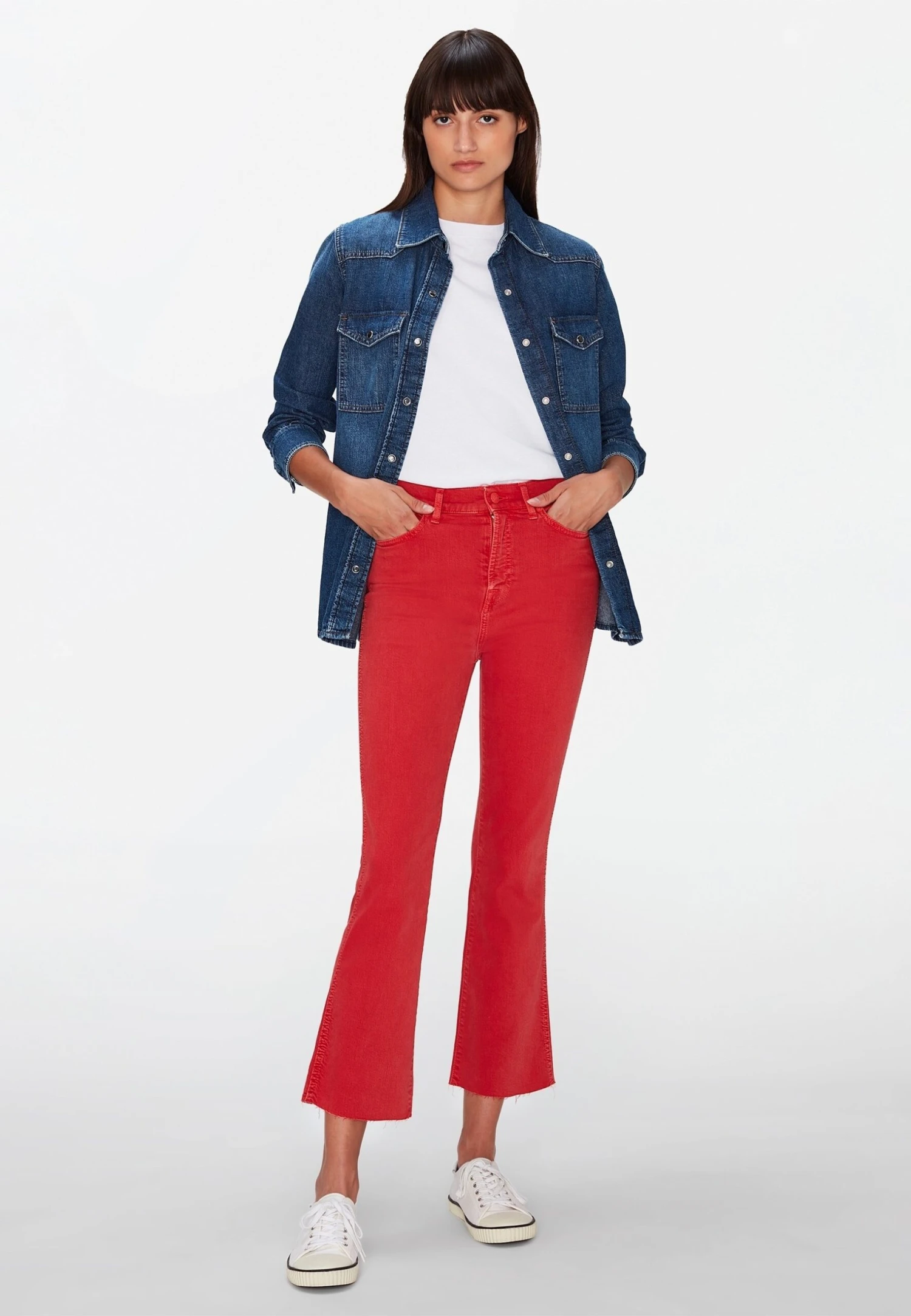 7 For All Mankind Jean Bootcut - Red 5 7 For All Mankind Jean Bootcut - Red – Image 5