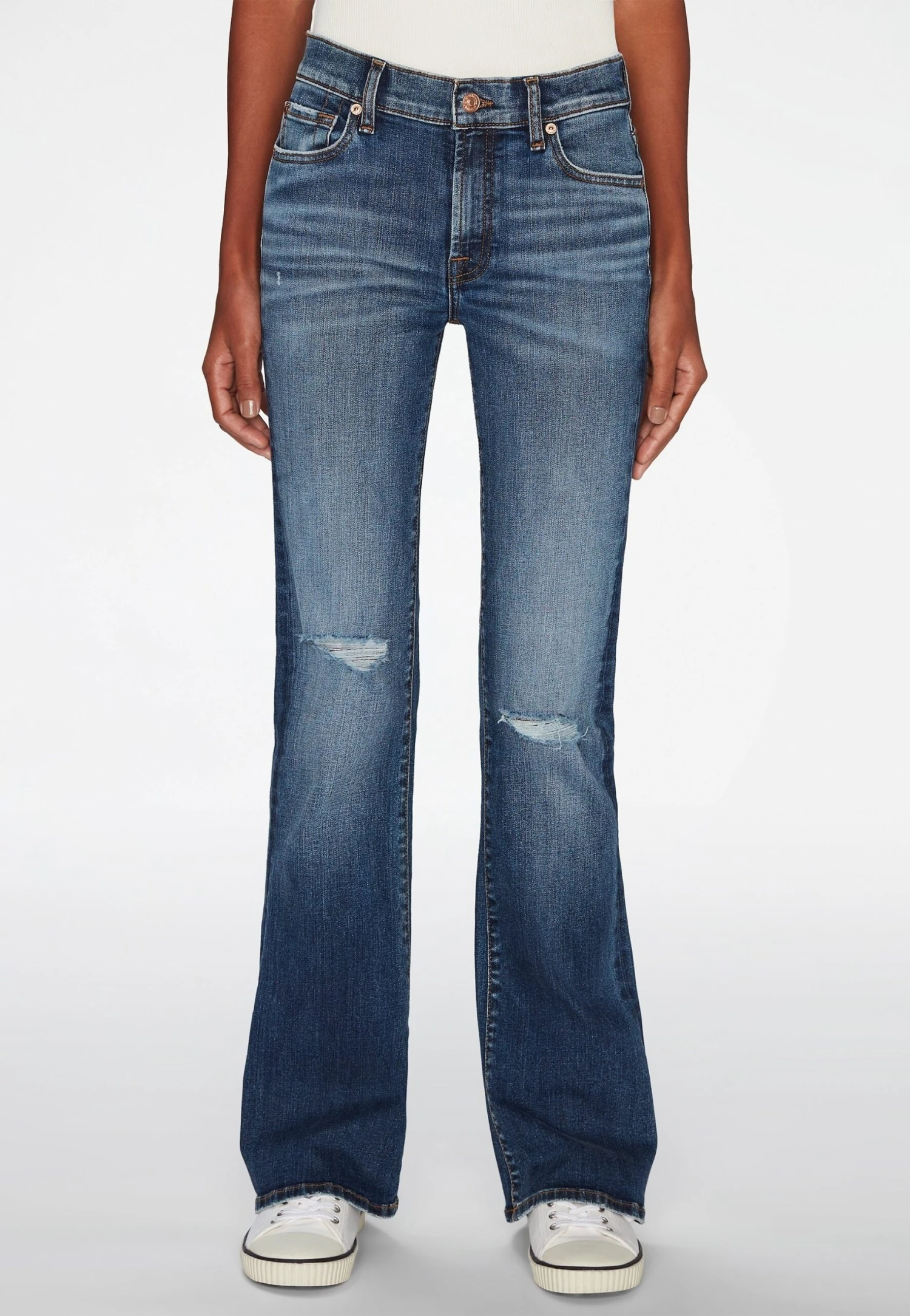 7 For All Mankind Tailorless - Jean Bootcut - Dark Blue 1 7 For All Mankind Tailorless - Jean Bootcut - Dark Blue