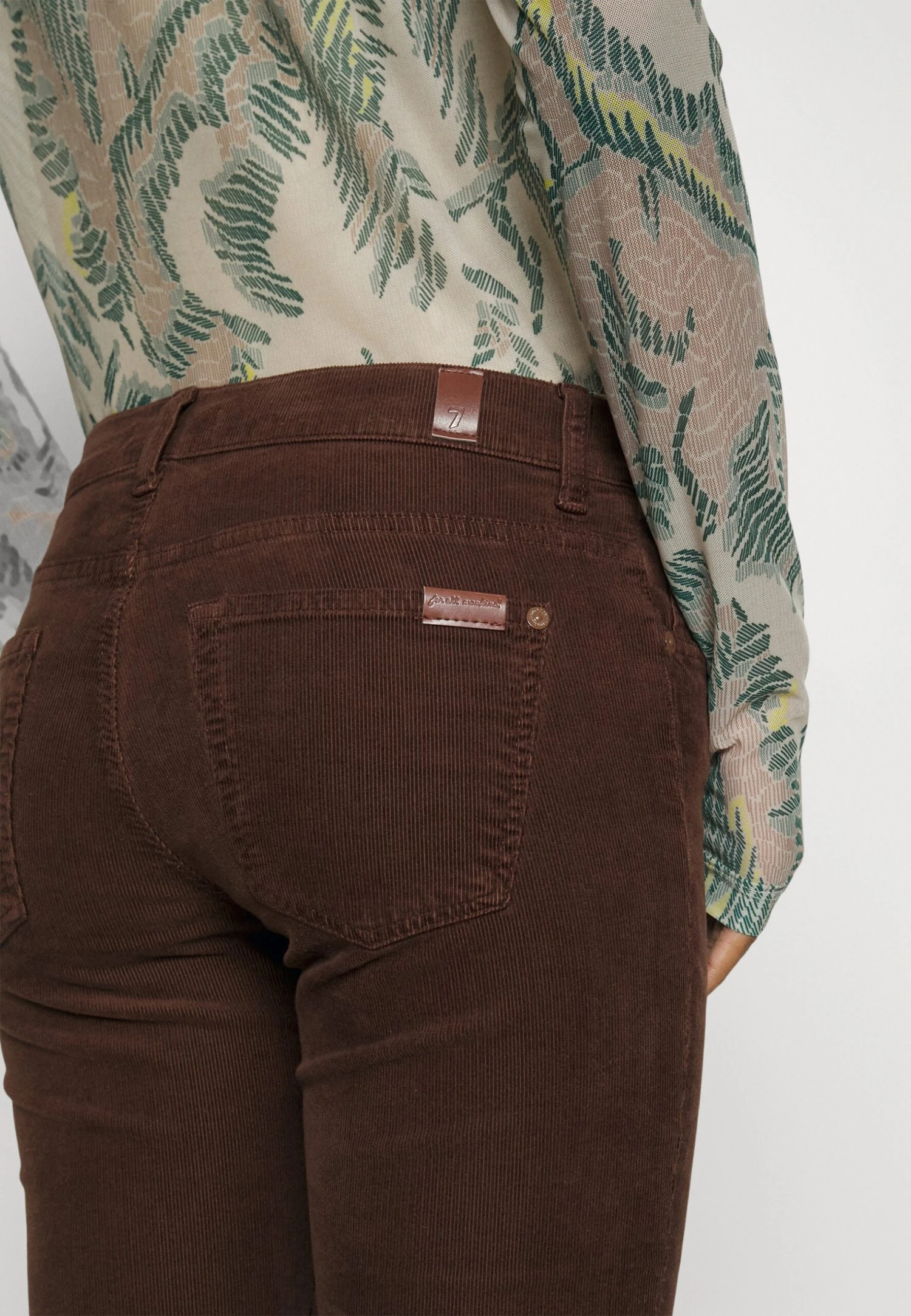 7 For All Mankind Bootcut - Pantalon Classique - Brown 5 7 For All Mankind Bootcut - Pantalon Classique - Brown – Image 5