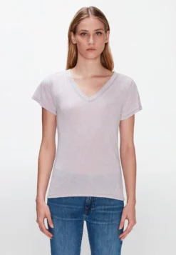 7 For All Mankind Andy Vneck - T-Shirt Basique - Violet